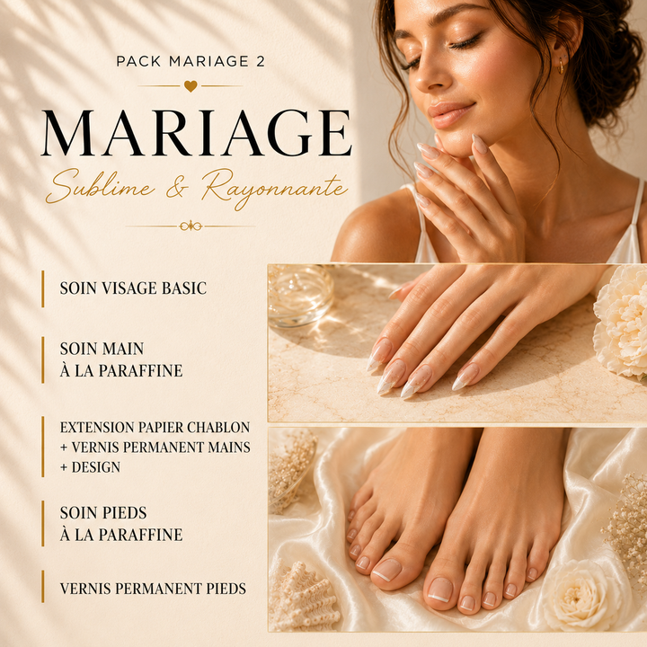 PACK MARIAGE 2 — SUBLIME & RAYONNANTE