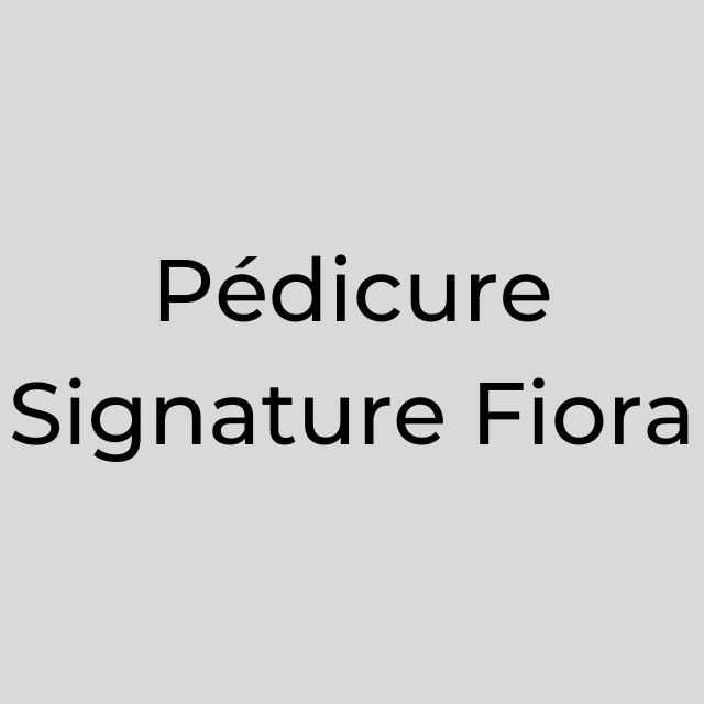 Pedicure Signature Fiora, FIORA SALON, FIORA NAILS, Salon de manucure, Nails salon, Onglerie, Beauty salon, Tunis, Ariana.
